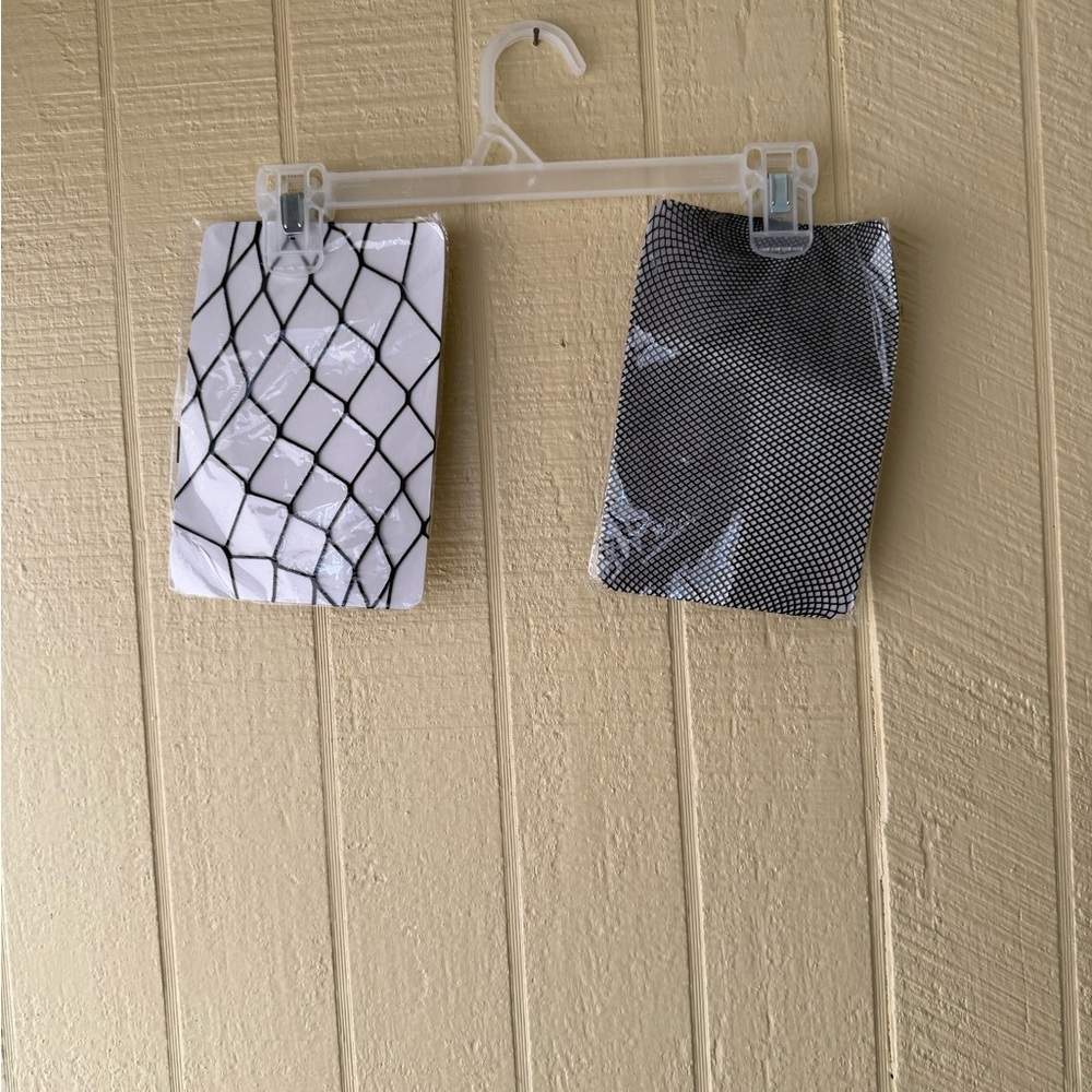 Forever 21 Black Fishnet Tights 2pk